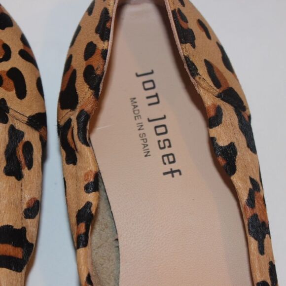 NWT Anthropologie Jon Josef Maya Leopard Comb Loafers Flats size 5 - Picture 6 of 11